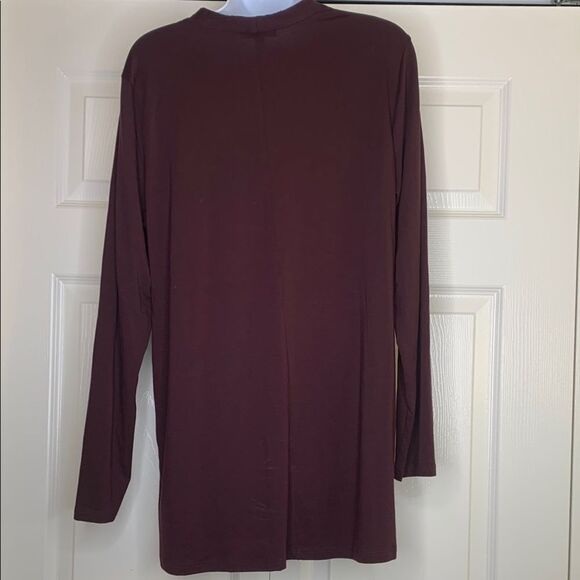 EILEEN FISHER, long sleeve top, V neck, medium, like new - Picture 2 of 11